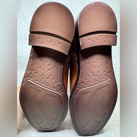 NWOB Franco Sarto Stretch Merina brown knee riding high boots size 7M preppy - Picture 13 of 14